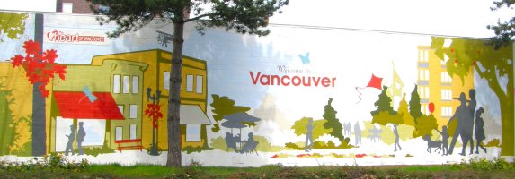 Welcome to Vancouver mural
